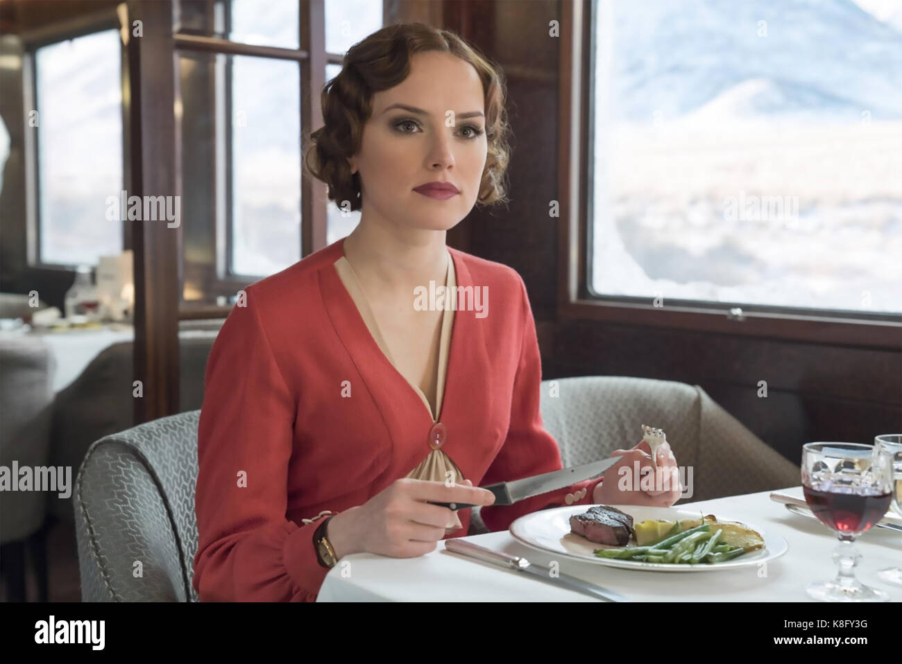 Mord im Orient Express 2017 Twentieth Century Fox Film mit Daisy Ridley Stockfoto