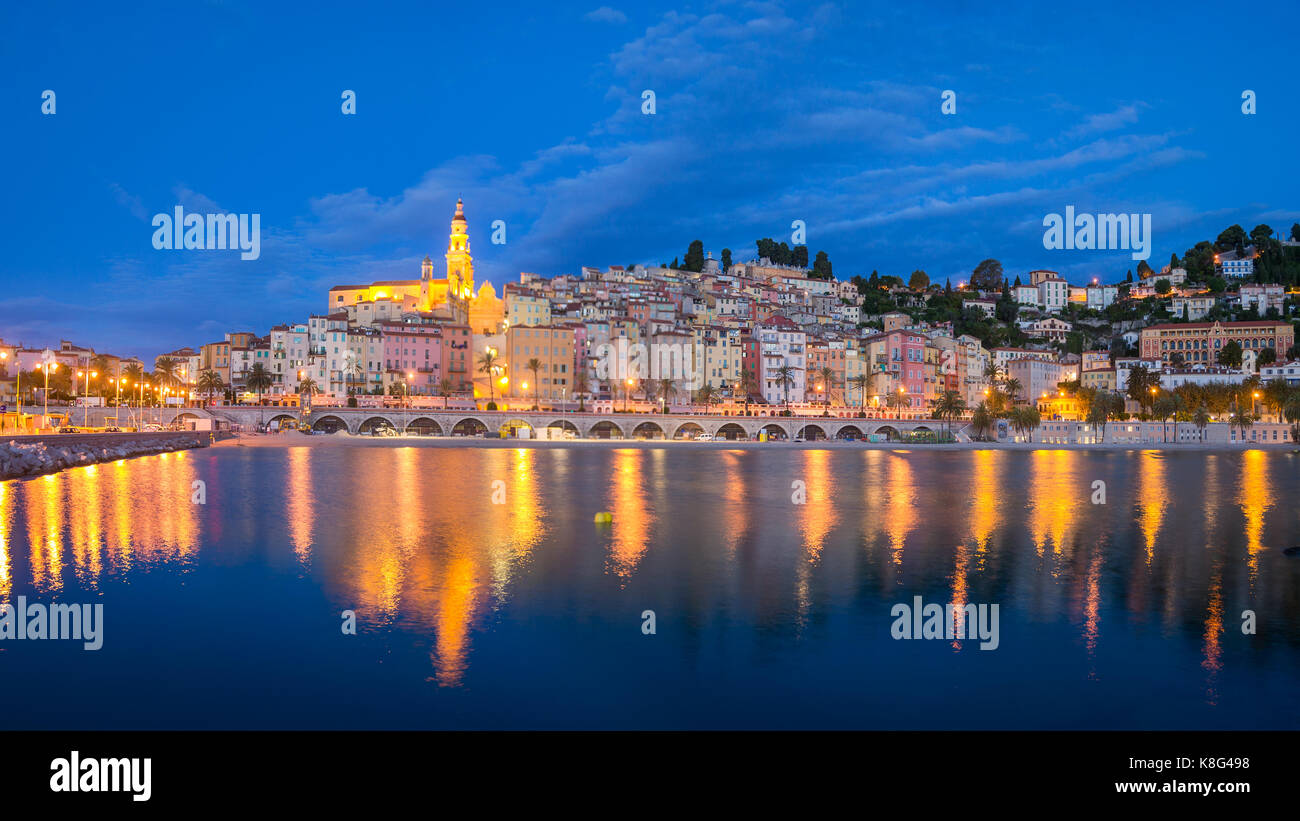 Menton, Frankreich Stockfoto