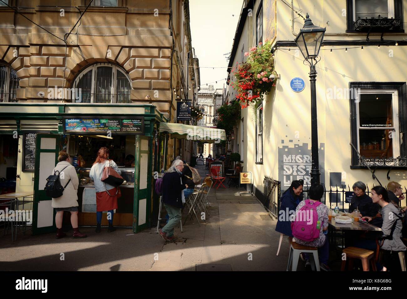 St Nicholas Market Bristol Stockfoto