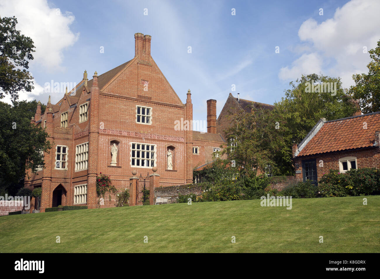 Oxnead Halle. Stockfoto