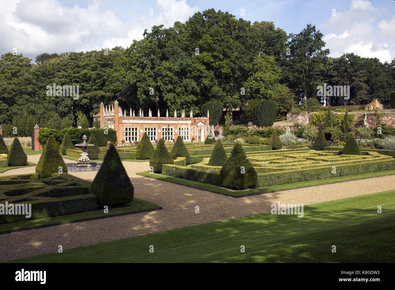 Oxnead Halle. Stockfoto
