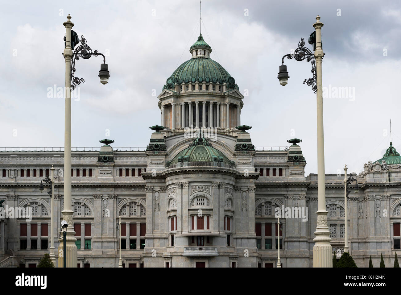 Das Ananta Samakhom Throne Hall ist ein königlicher Empfang Halle im Dusit Palace in Bangkok, Thailand. Es wurde im Auftrag von König Chulalongkorn (Rama V) Stockfoto