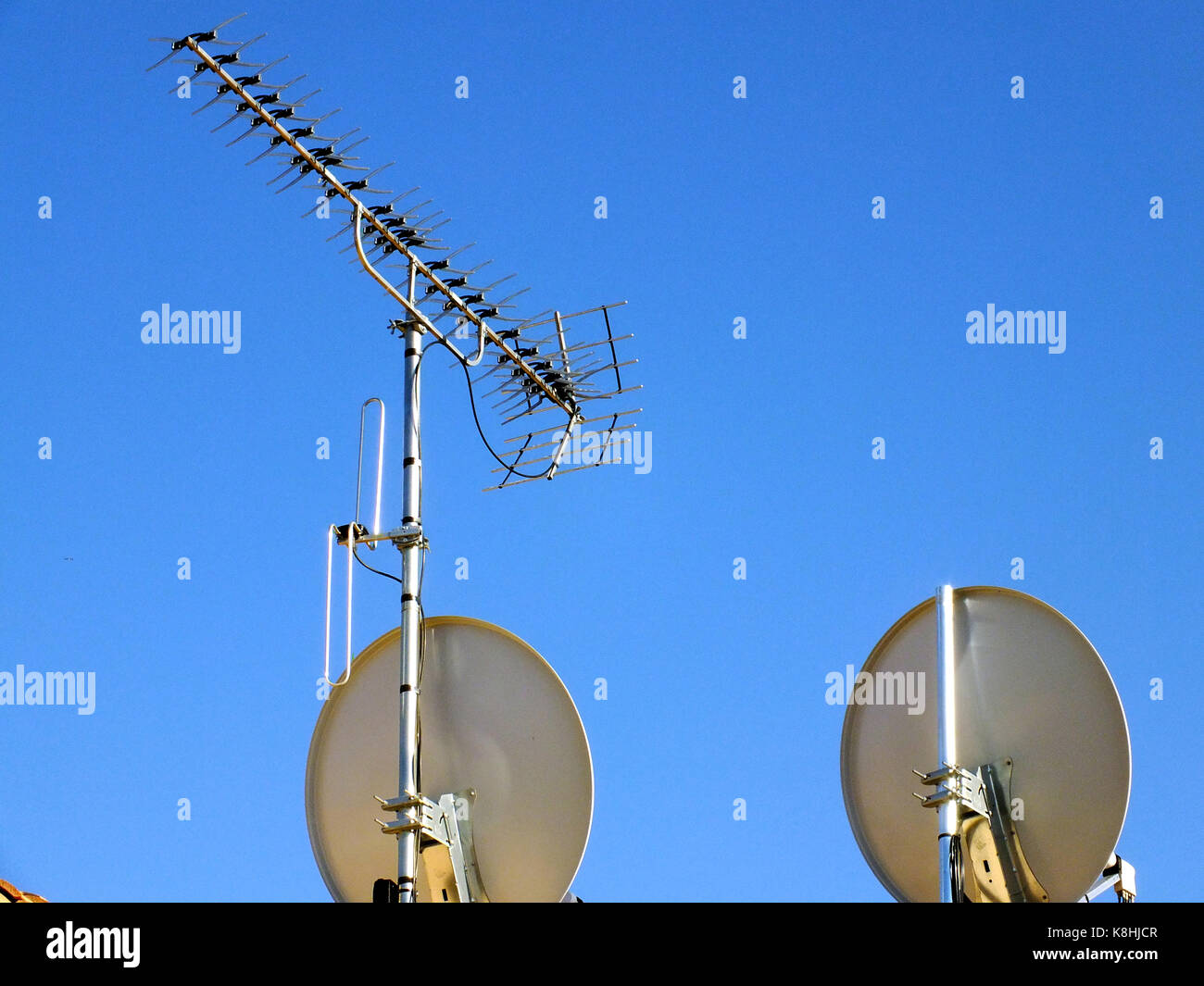 Antenne Stockfoto