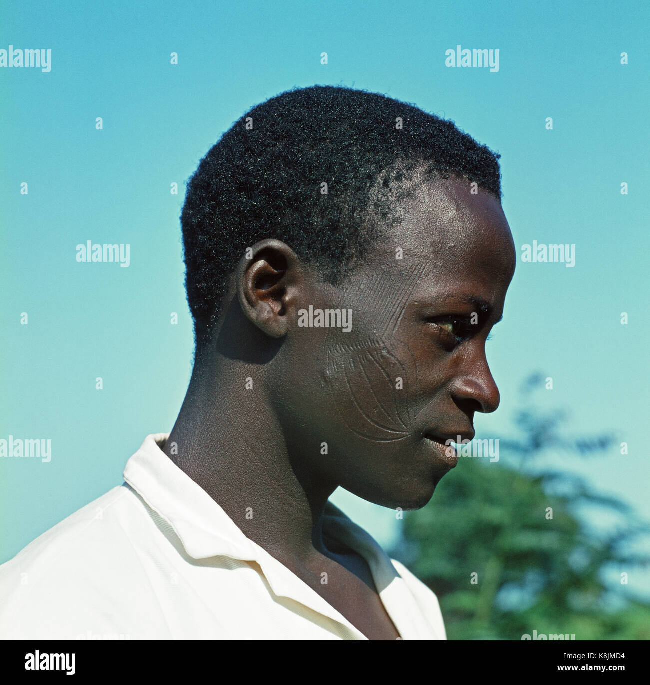 HASSAN KATSINA. 'Haus Boy' zu Fotograf dann eine Gvso 1965 - 1966. Bichi Teacher Training College. Westlich von Kano, in der damaligen Nort beschrieben. Stockfoto