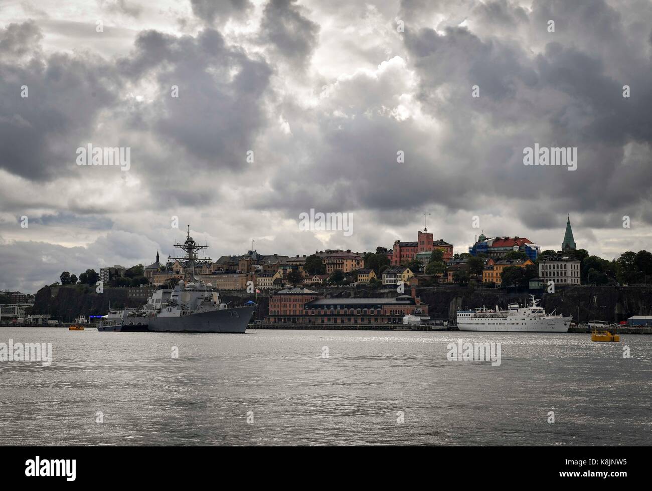Stockholm, Schwedisch Stockfoto