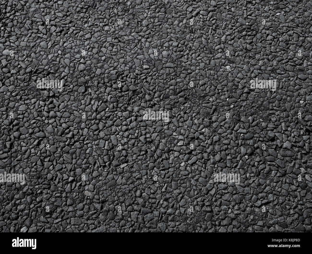 Hot frischem Asphalt Stockfoto