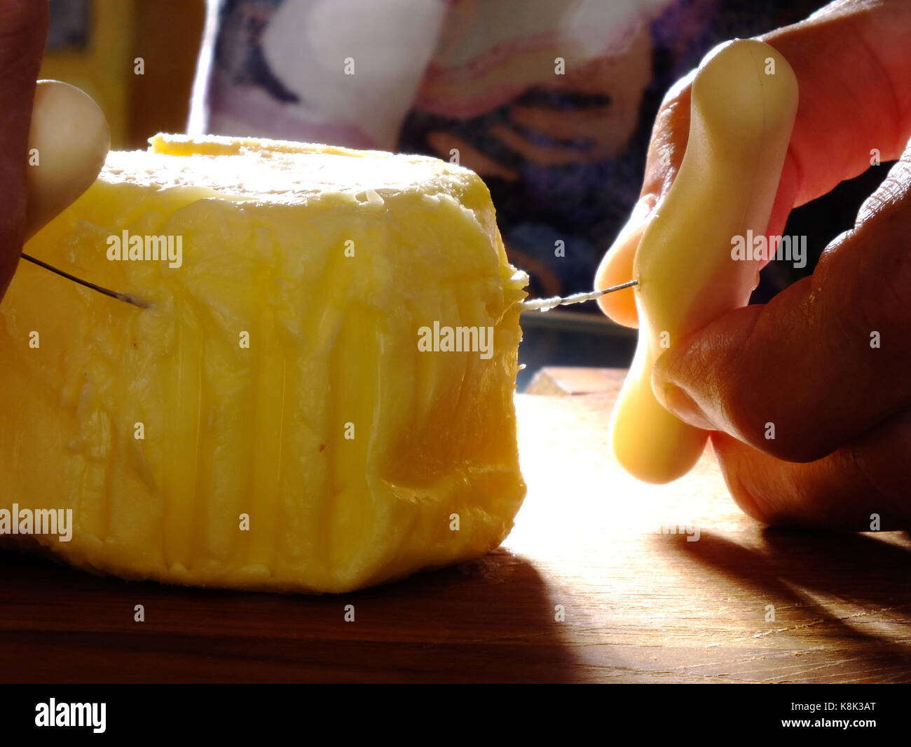 BUTTER Stockfoto