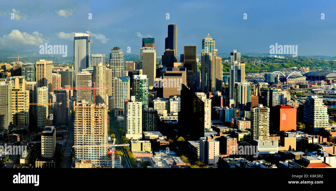 Stadtbilder in Seattle, Washington State, USA Stockfoto