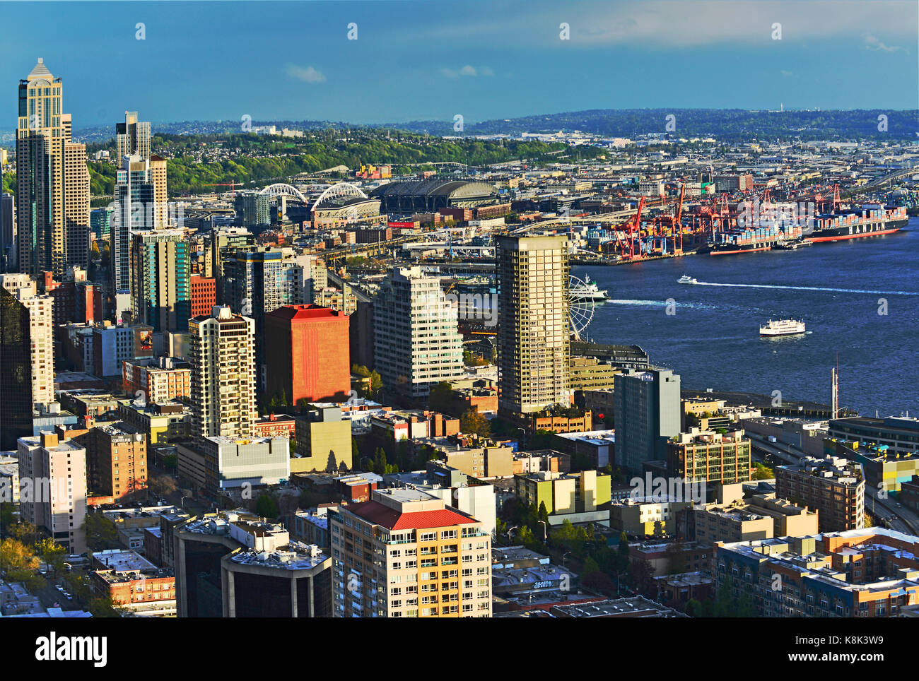 Stadtbilder in Seattle, Washington State, USA Stockfoto