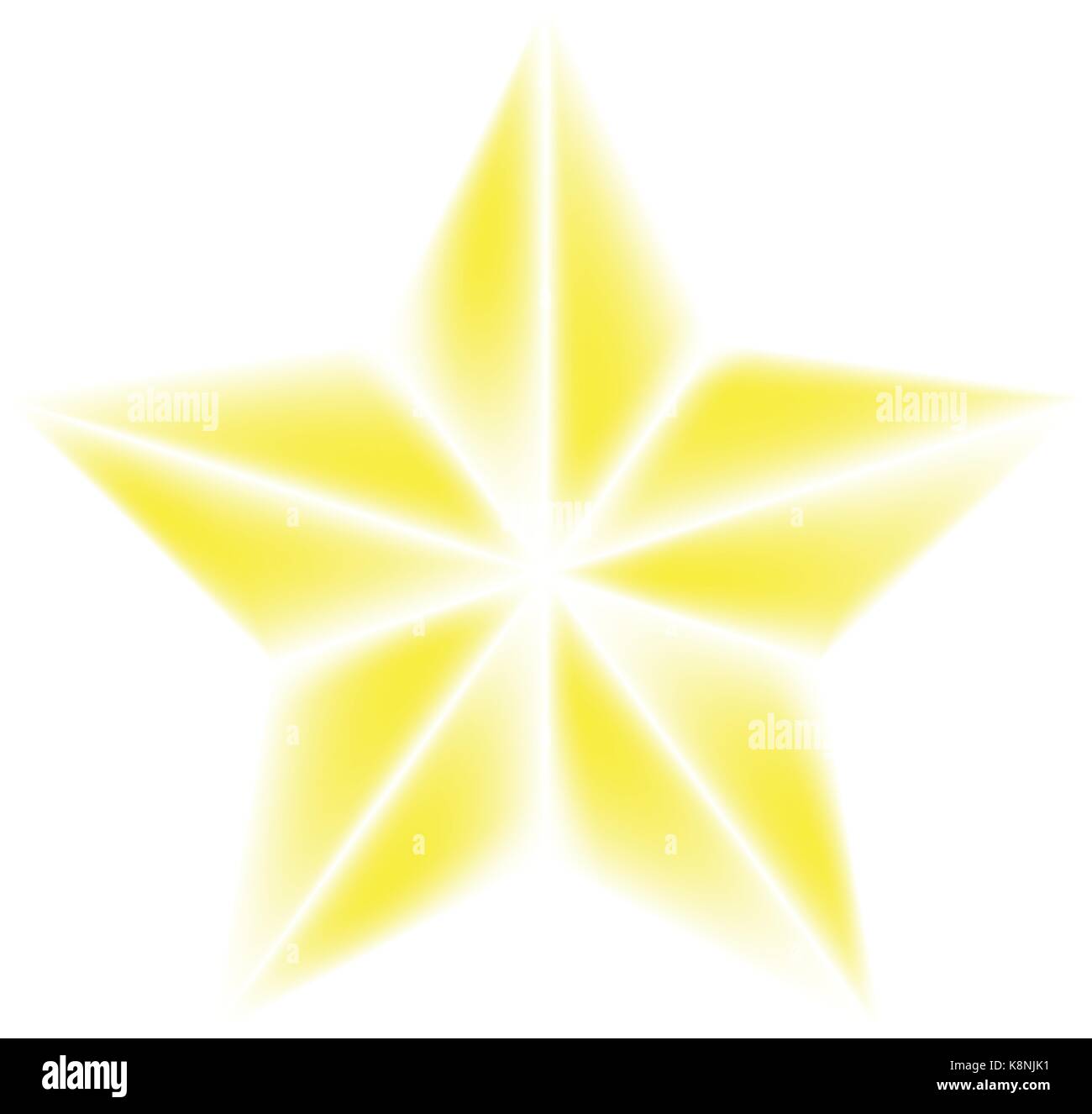 Weihnachten Stern von Bethlehem vektor Symbol, Icon Design. Abbildung auf weißem Hintergrund. Stock Vektor