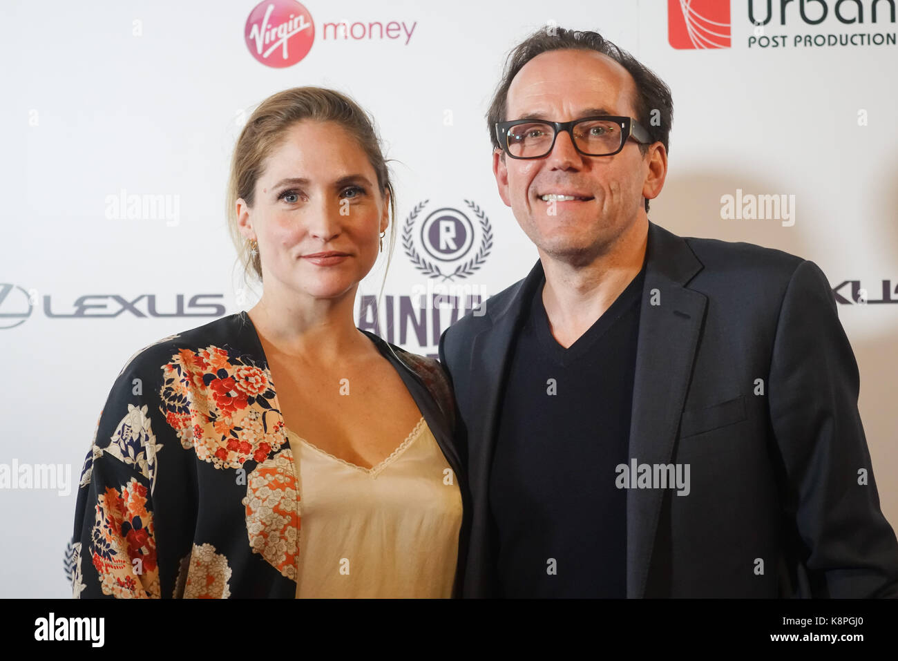 London, Großbritannien. 20 Sep, 2017. Jessica Parker, Ben Miller besuchen 25 Raindance Film Festival Eröffnungsgala bei VUE Leicester Square. Credit: Siehe Li/Alamy leben Nachrichten Stockfoto