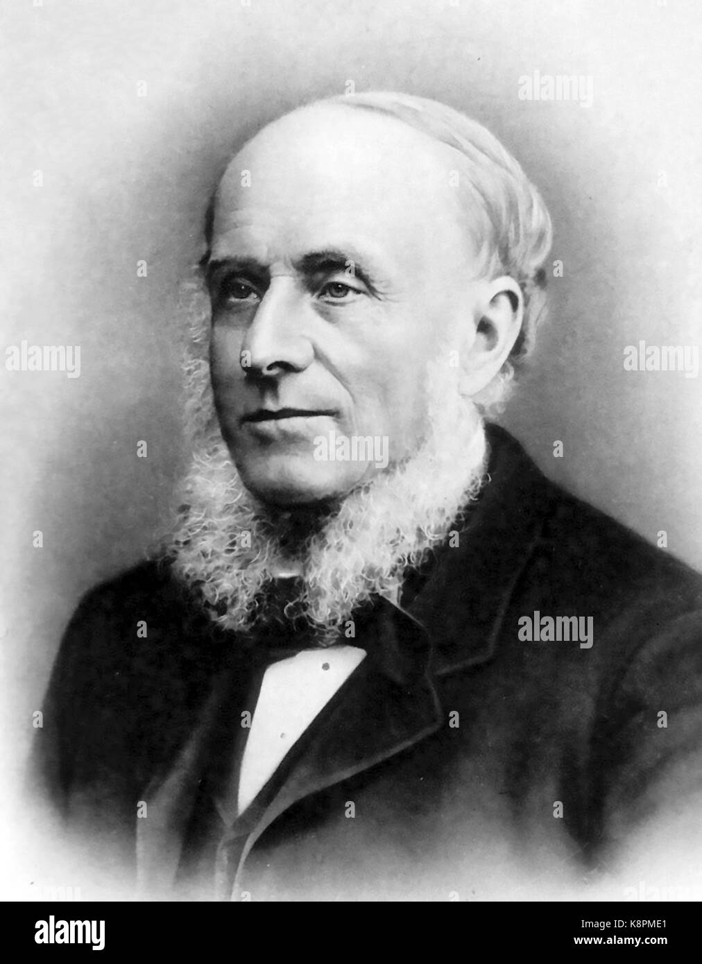 ALEXANDER BAIN (1818-1903) Schottischer Philosoph und Psychologe Stockfoto