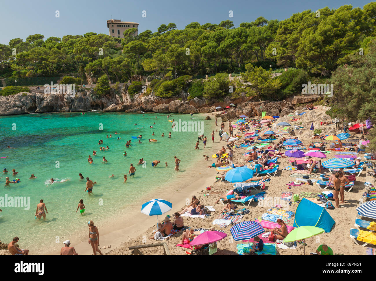 Cala Gat Mallorca Stockfoto