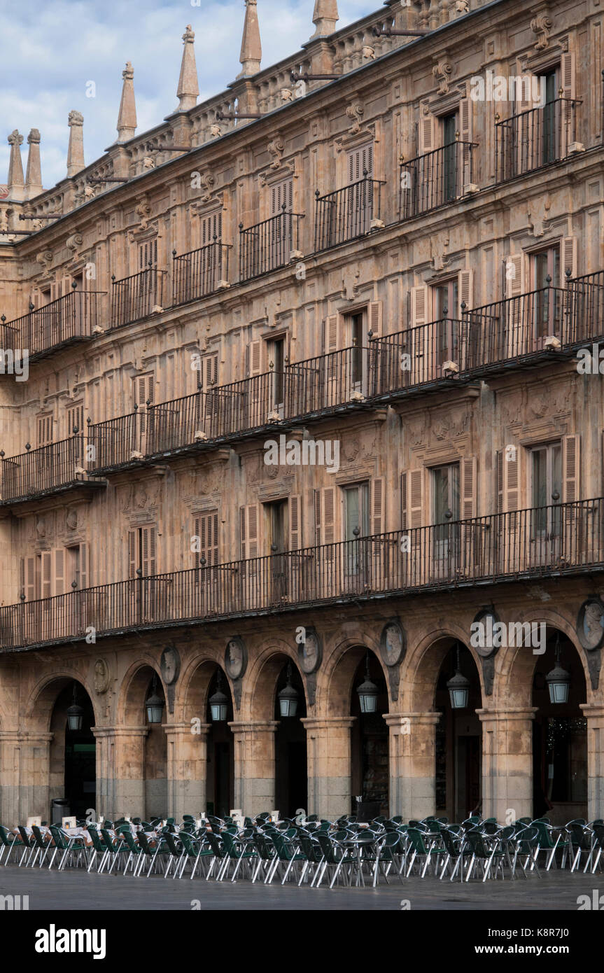 Plaza Major in Salamanca Stockfoto