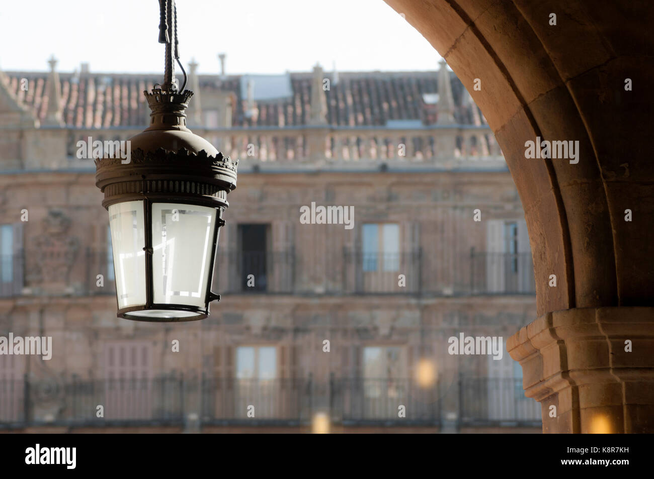 Plaza Mayor in Salamanca Stockfoto