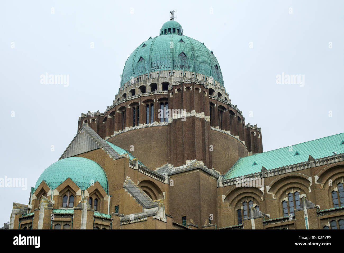 Basilika des Heiligen Herzens, Brüssel, Belgien Stockfoto