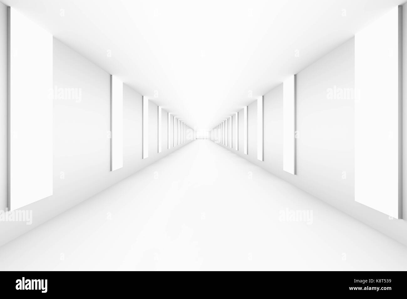 Leer abstrakte Weg mit Light Frame Verlauf leeren Innenraum für kreative Projekt kopieren Raum Hintergrund erfolg konzept Stockfoto