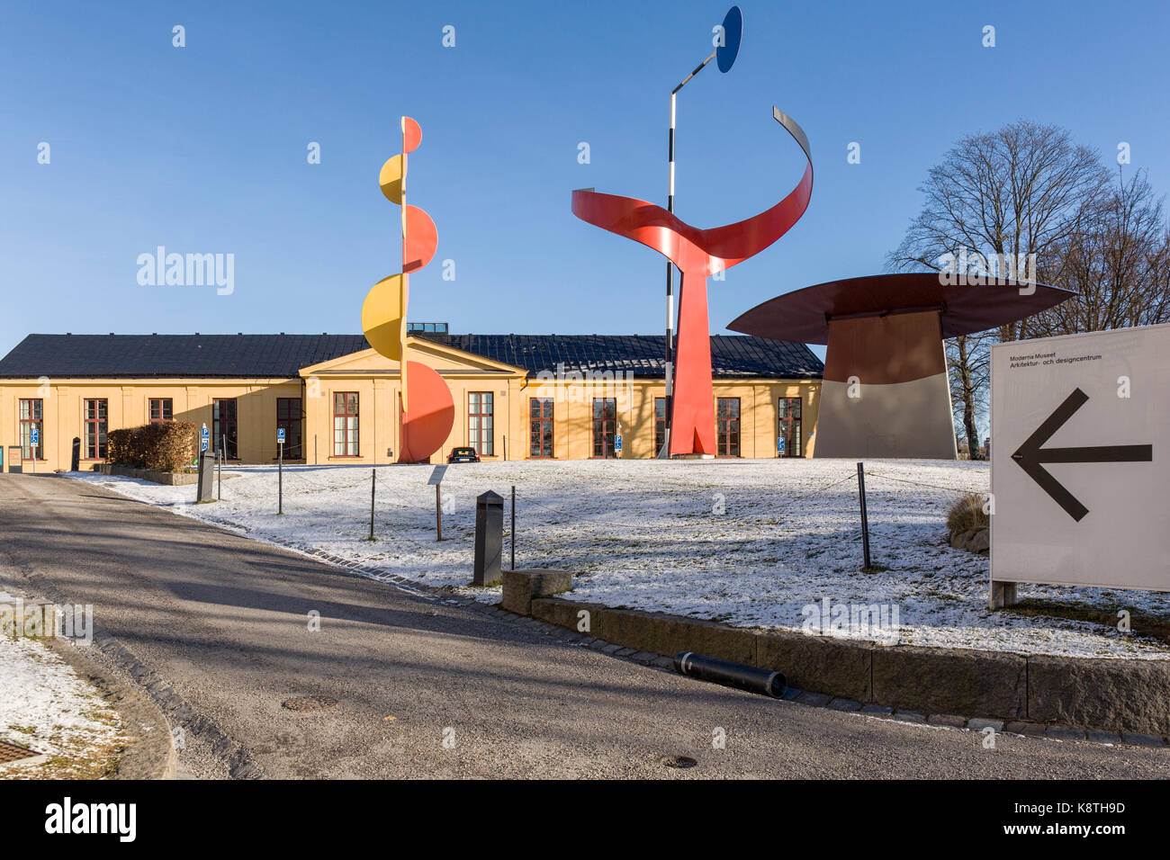 Museum für Moderne Kunst Architektur und Designcenter (Moderna Museet Arkitektur- och designcentrum), Stockholm, Schweden Model Release: Nein Property Release: Nein Stockfoto