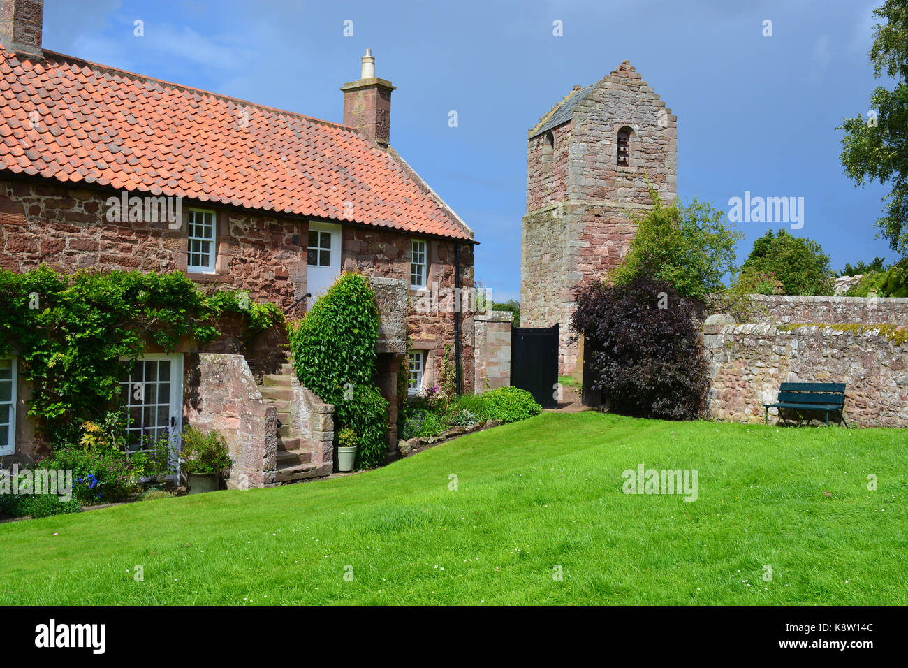 Stenton Dorf, East Lothian, Schottland Stockfoto