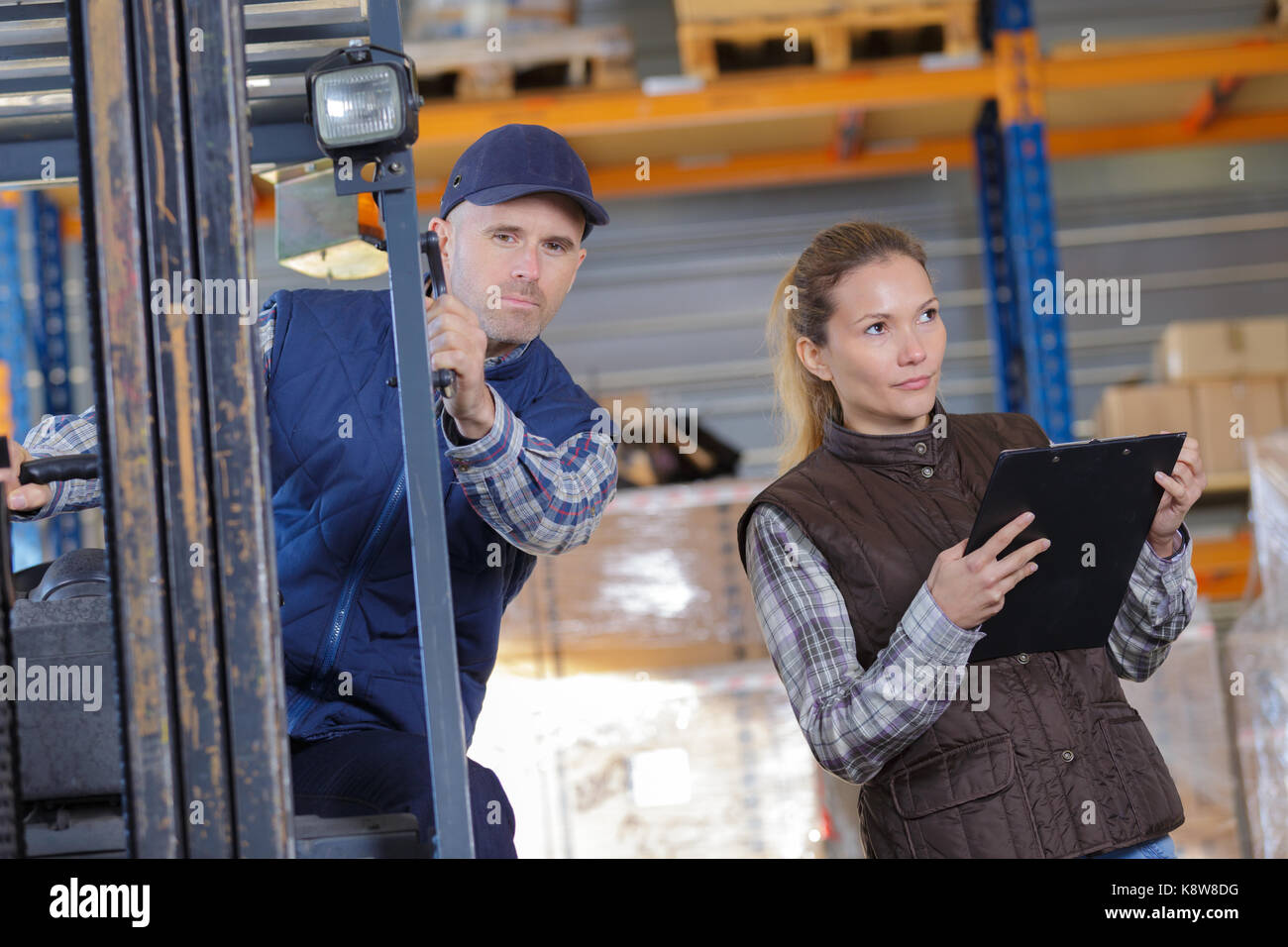 im Lager Stockfoto