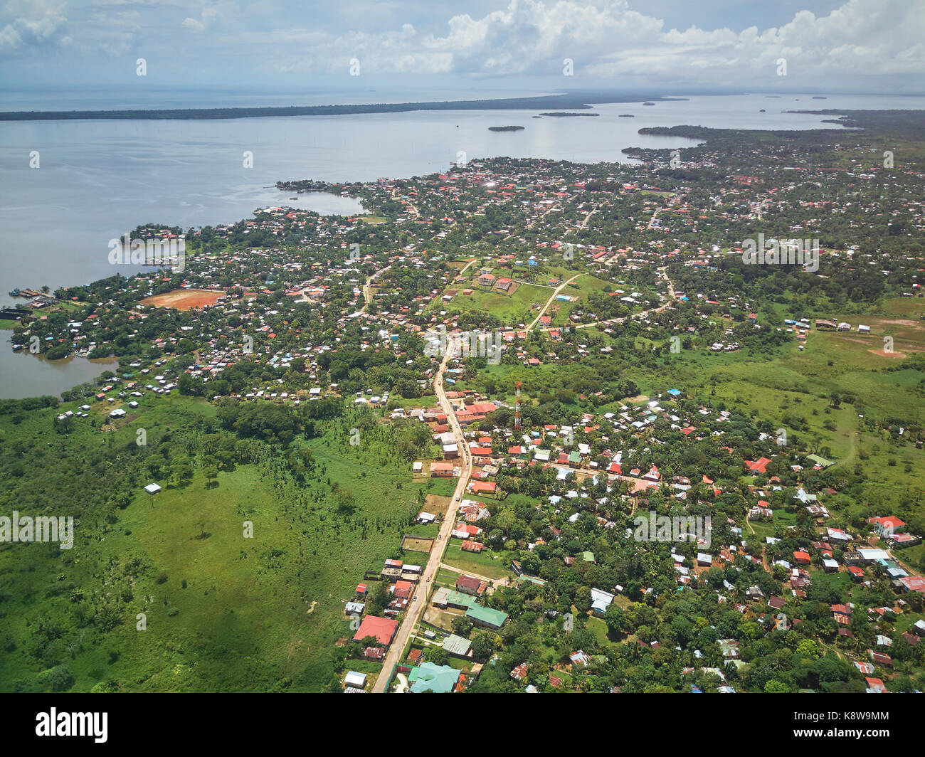 Bluefileds Städtereiseziel in Nicaragua Stockfoto