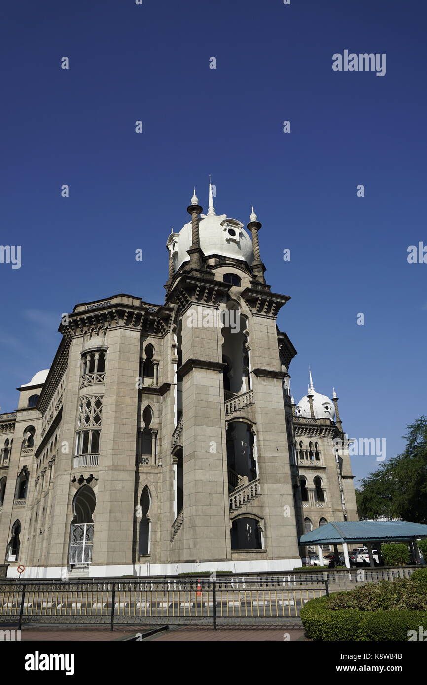 Die malaiische Eisenbahnverwaltung Bürogebäude, entworfen von Arthur Benison Hubback Stockfoto