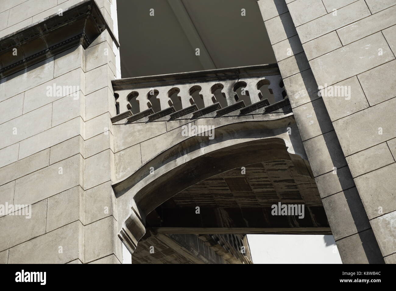 Die malaiische Eisenbahnverwaltung Bürogebäude, entworfen von Arthur Benison Hubback Stockfoto