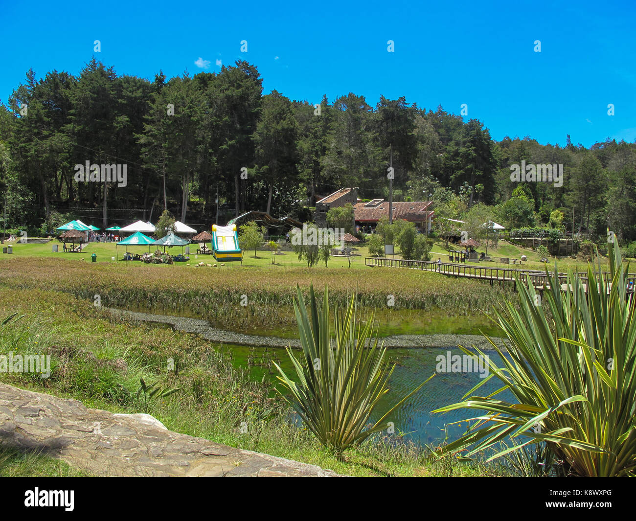 Dies Ist Von Parque Arvi Santa Elena Medellin Kolumbien Stockfotografie Alamy