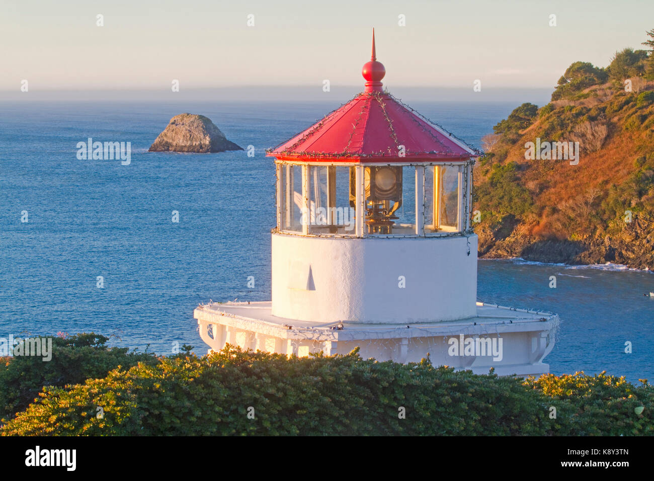 USA, Kalifornien, Trinidad Leuchtturm Stockfoto