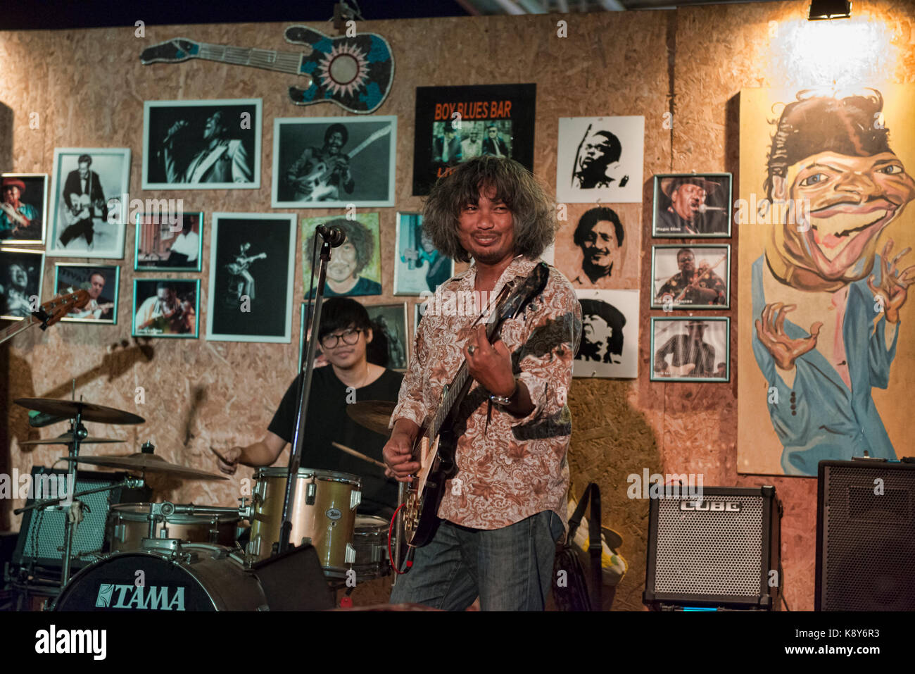 Blues in Chiang Mai, Thailand Stockfoto