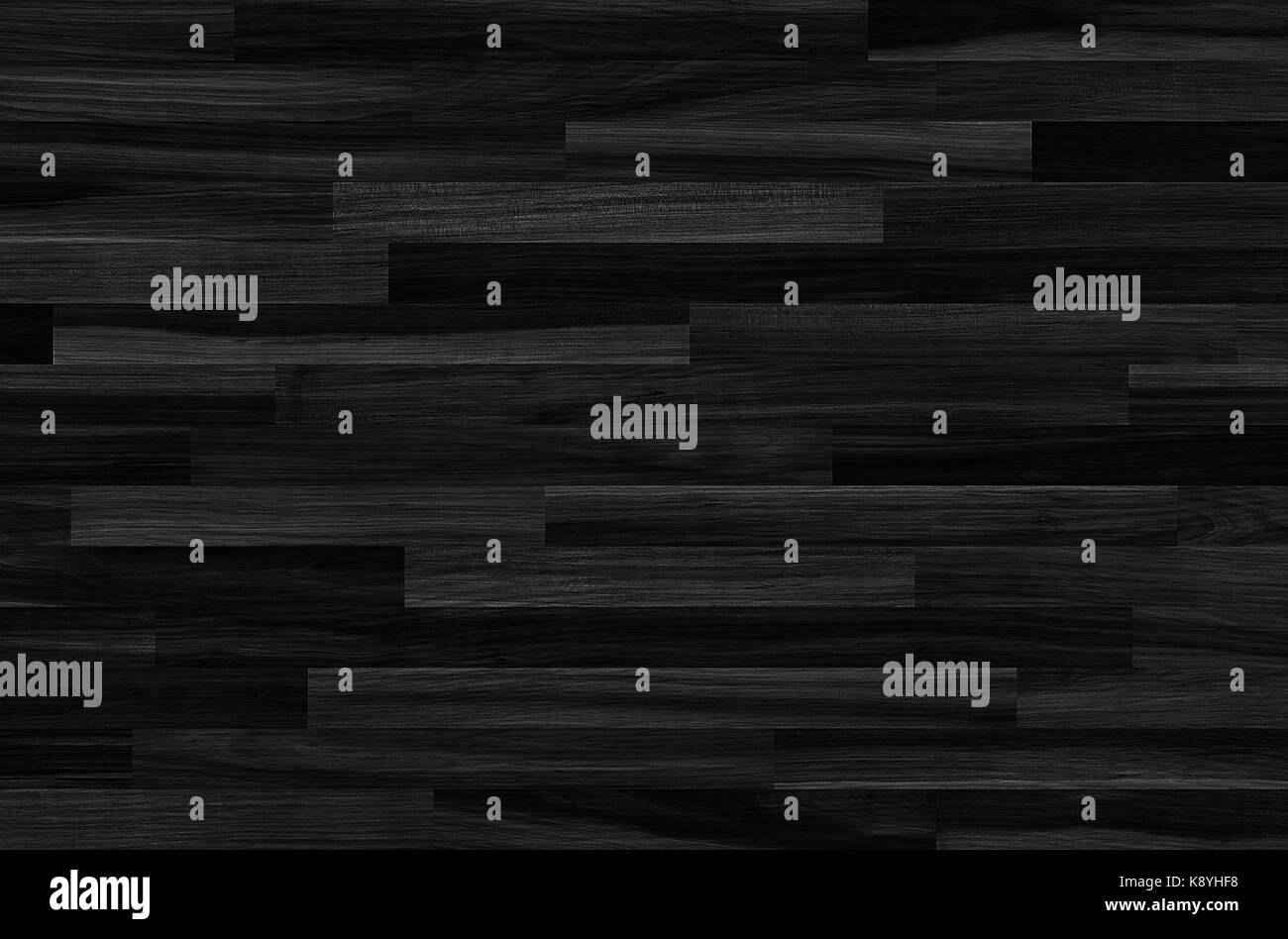 Schwarzer Holzstruktur. Hintergrund alte Platten in hohen Detailfoto Stockfoto