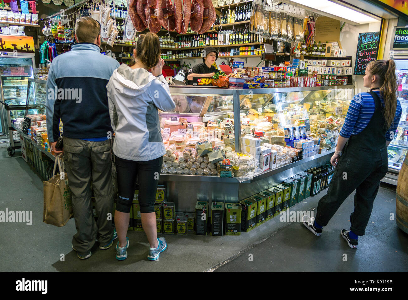 Prahran Market Melbourne Victoria Australien Stockfoto