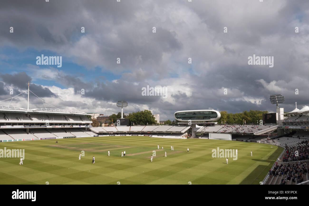Lords Cricket Ground, St Johns Wood, London, England, Großbritannien Stockfoto