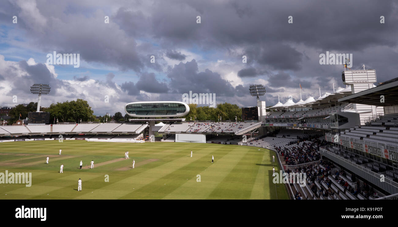 Lords Cricket Ground, St Johns Wood, London, England, Großbritannien Stockfoto