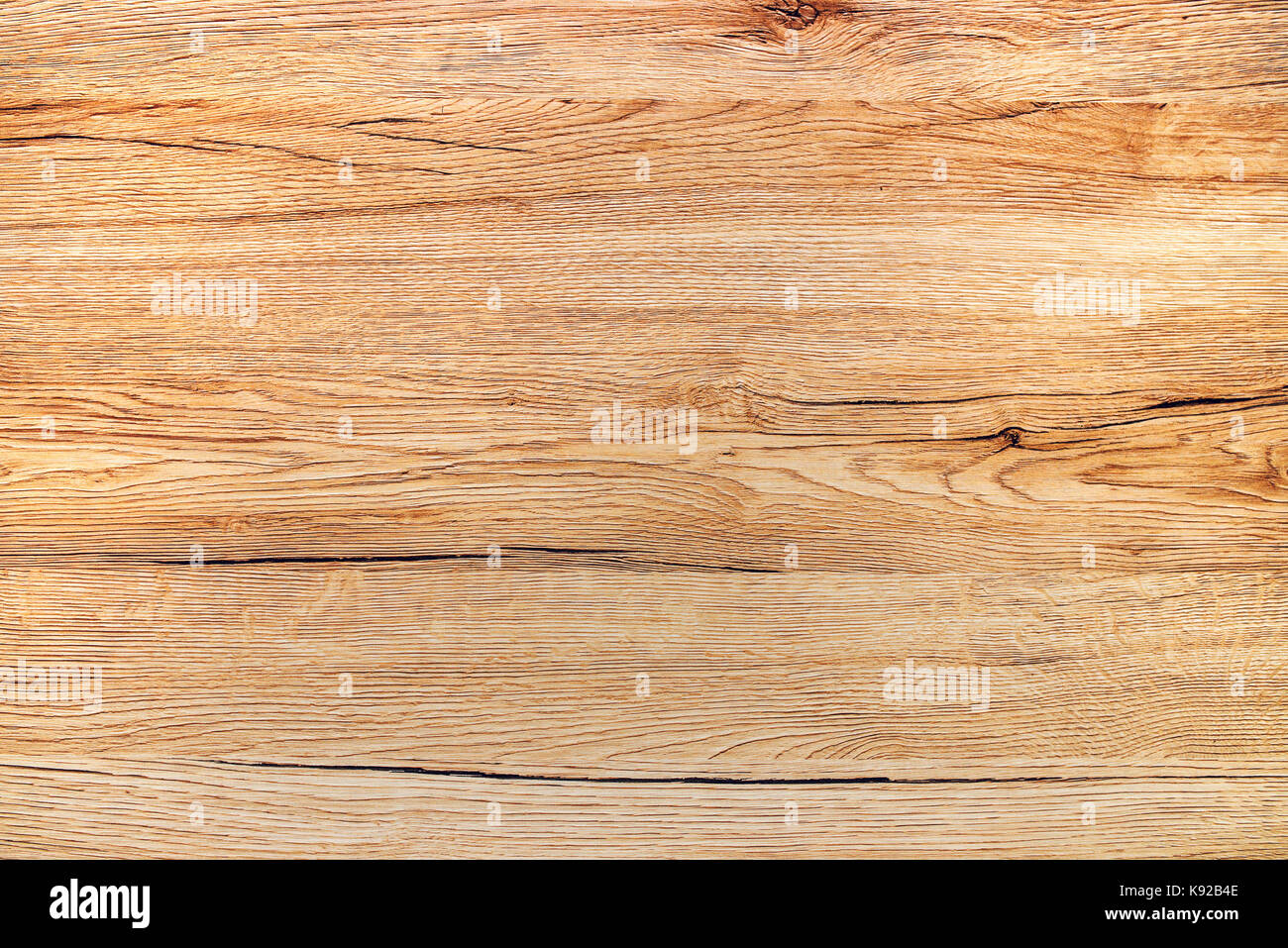 Eiche Rustikal plank Textur, holzplatte Oberfläche als Organic Natural pattern oder Hintergrund Stockfoto