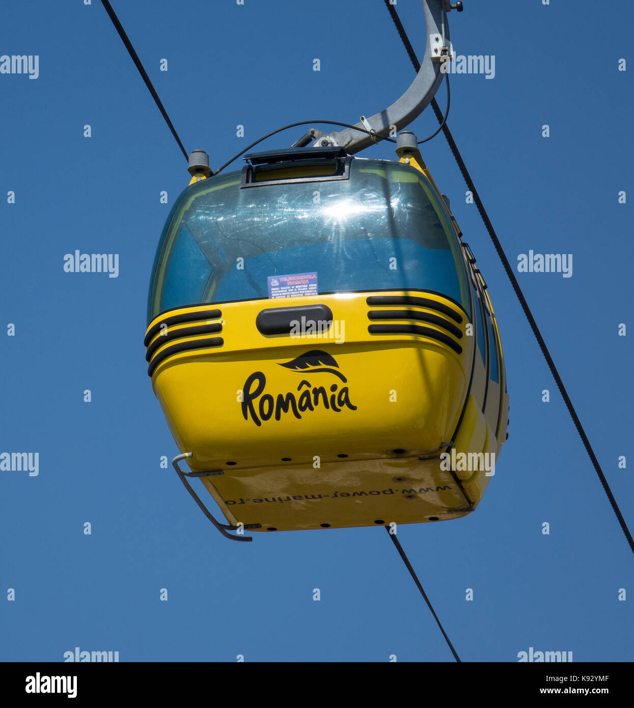 Rumänien, Constanta, Constanta, Cable Car Stockfoto