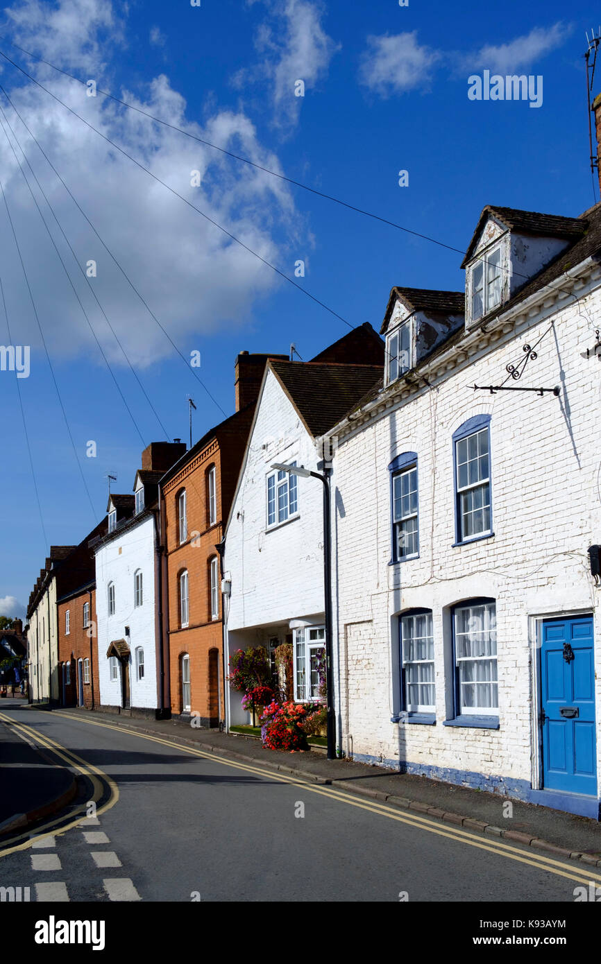 Um Greußen Worcestershire England Großbritannien Stockfoto