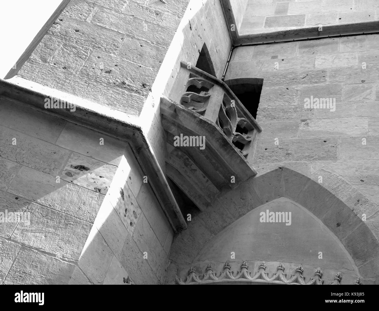 Clock Tower in Evreux, Haute-Normandie, Frankreich Stockfoto