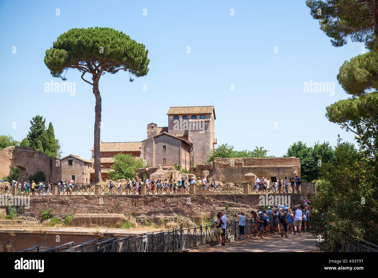 Kloster von S. Bonaventura, Palatino, Rom, Italien Stockfoto
