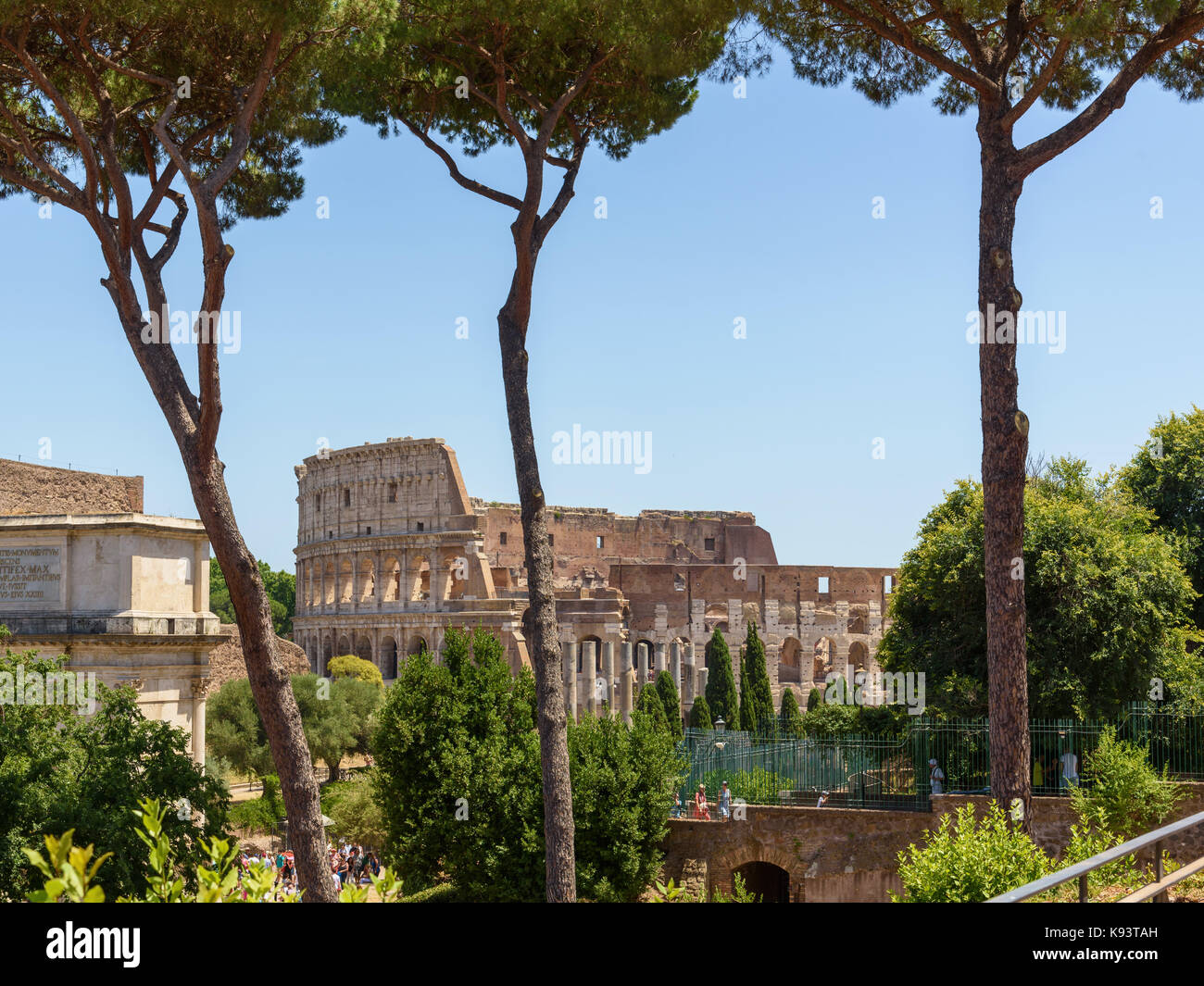 Kolosseum, Rom, Italien Stockfoto