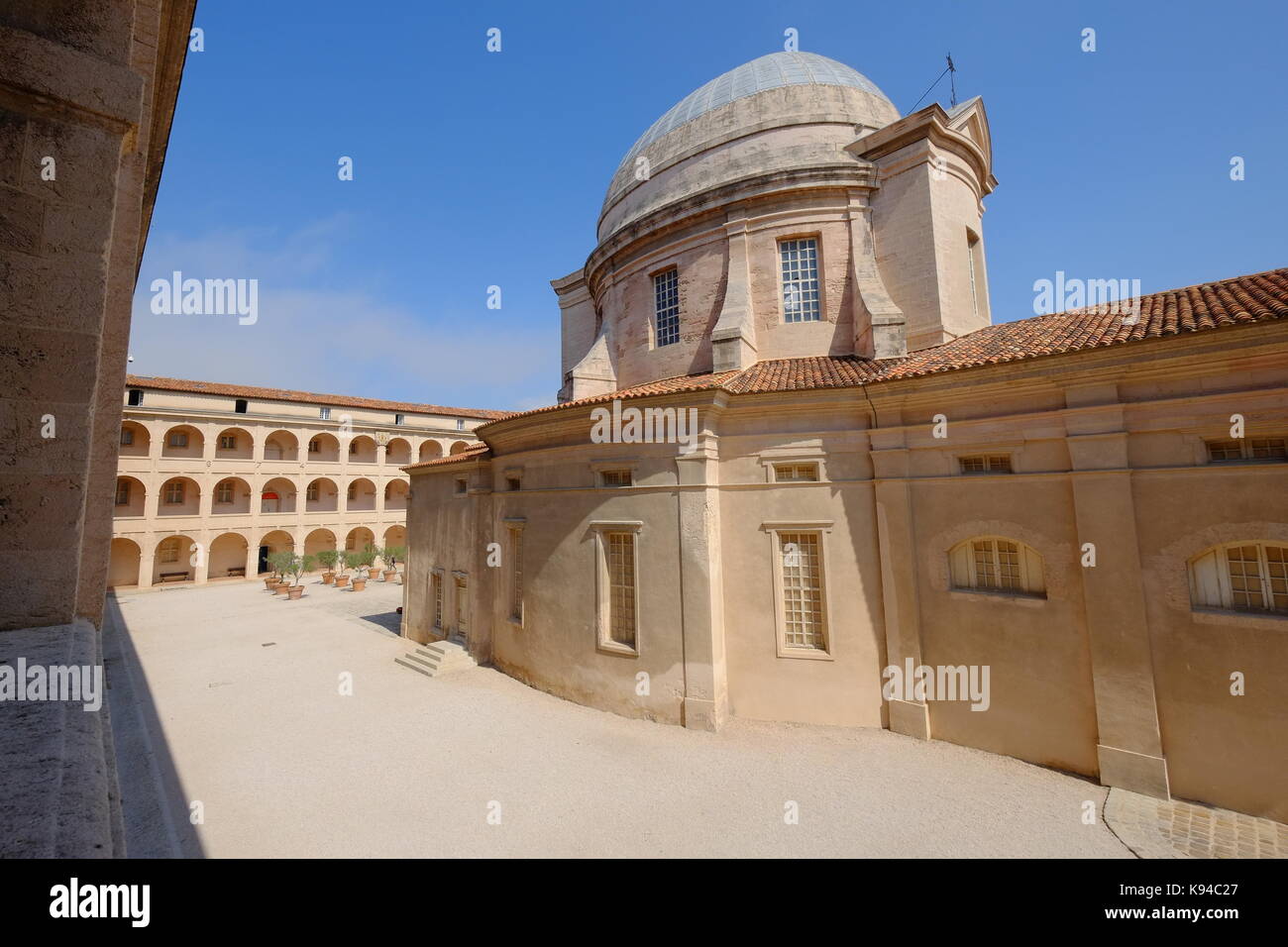 Vieille Charite Arts Center, früher ein Krankenhaus für die Armen, Marseille, Provence, Frankreich Stockfoto