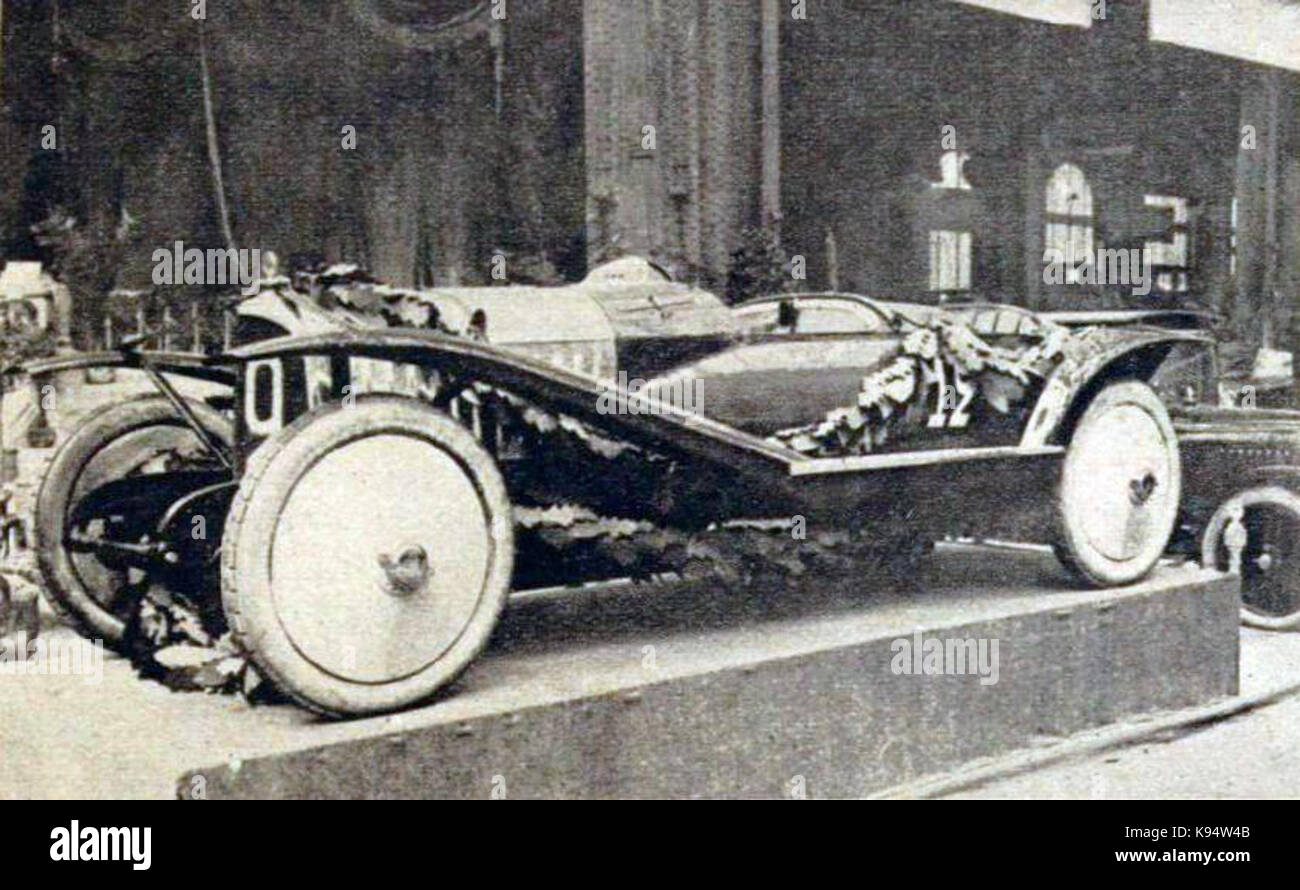 La Voiture Voisin d'Henri Rougier, victorieuse du Premier Grand Prix de Tourisme de l'en 1922 A.C.F. Stockfoto