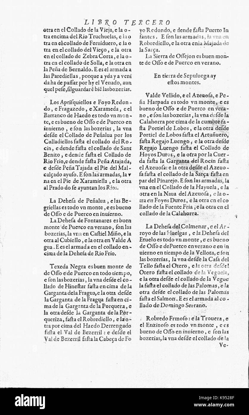 Libro de la Monteria fol 56, verso Stockfoto