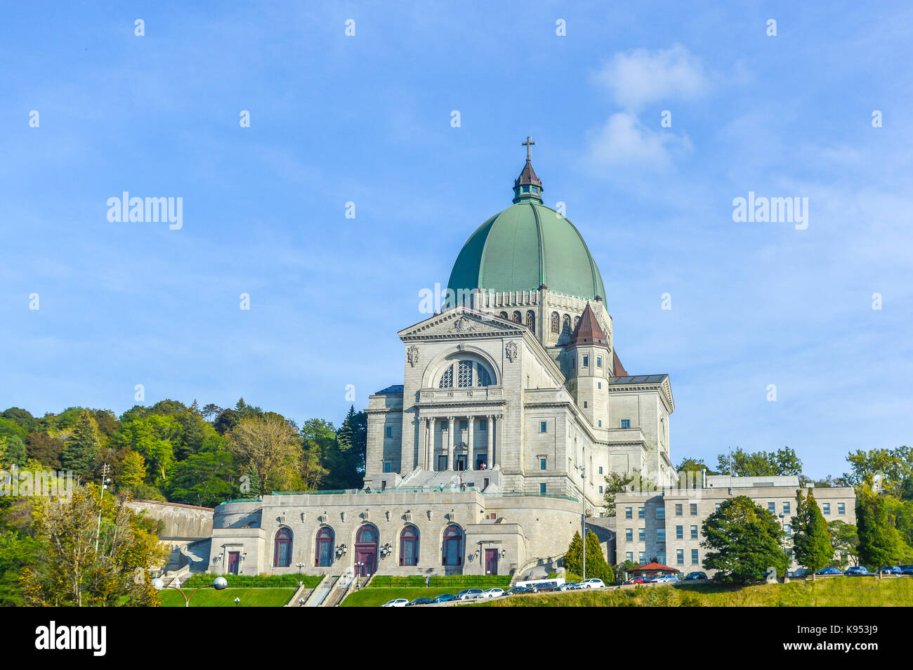 Saint Joseph's Oratory, Mount Royal in Montreal ist Kanadas größte Kirche Stockfoto