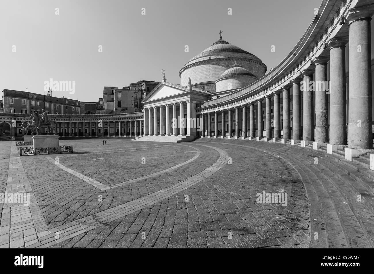 Neapel (Kampanien, Italien) - Das historische Zentrum der größten Stadt in Italien. Stockfoto