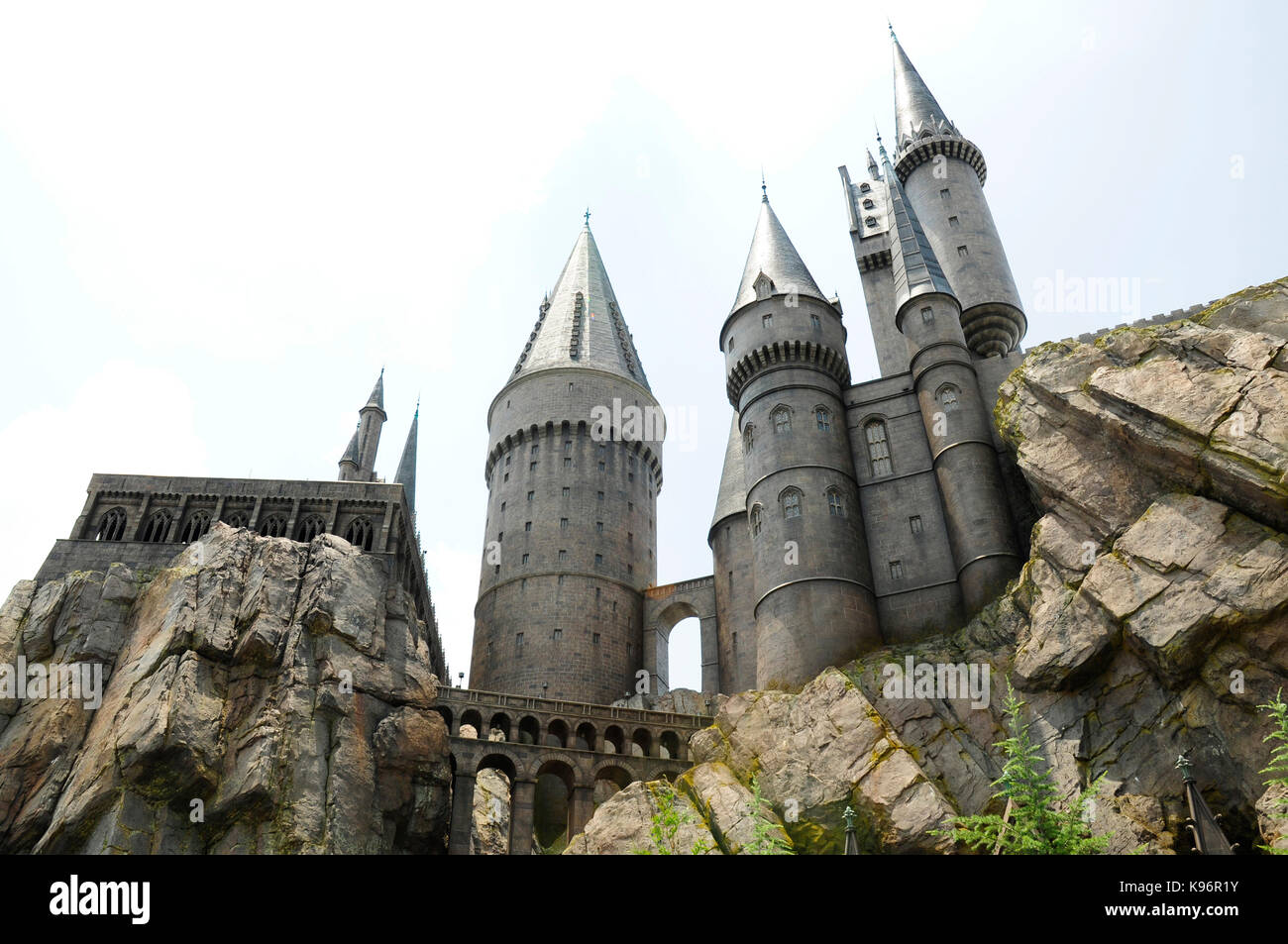 Hogwarts Castle, die magische Welt von Harry Potter, Universal Studios,  Florida, USA Stockfotografie - Alamy