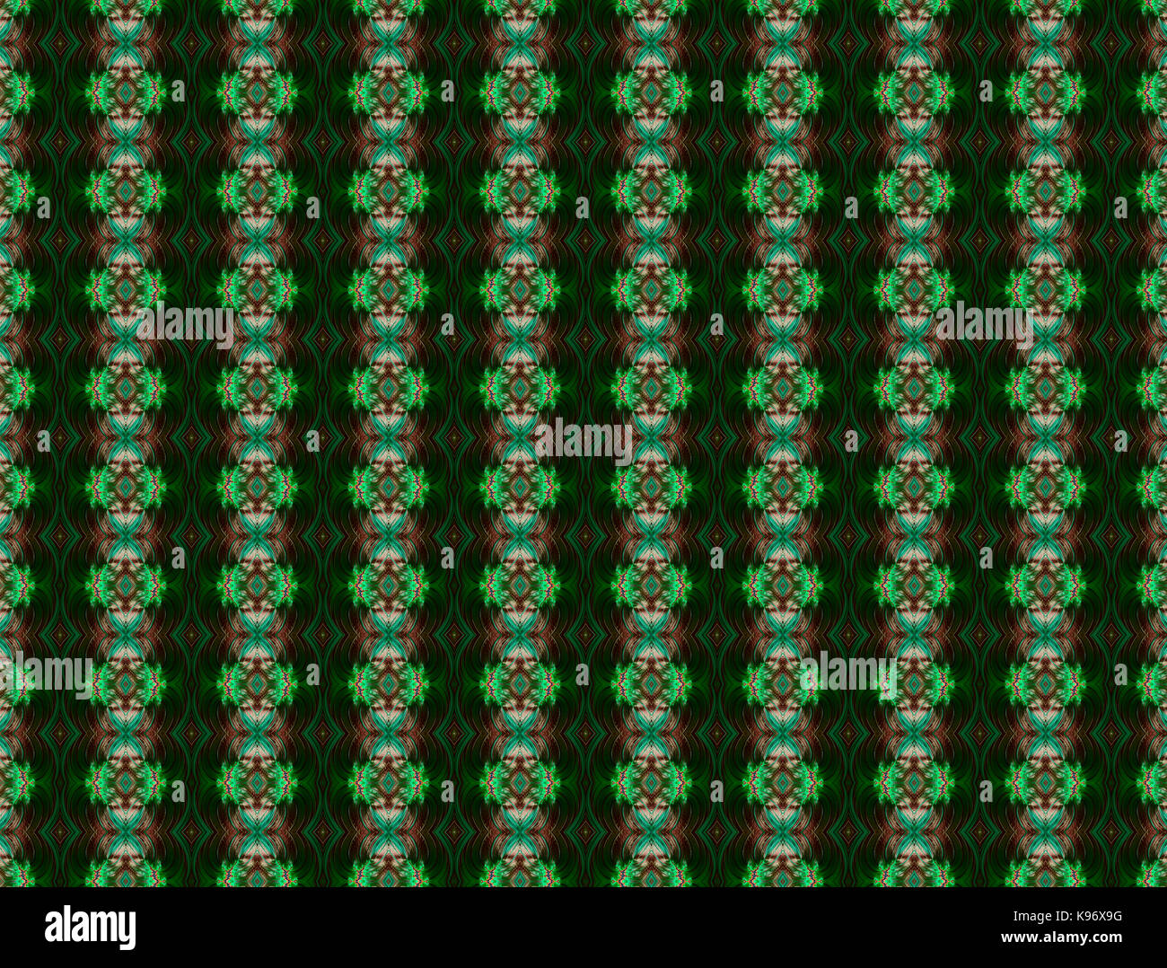 Smaragdgrün Formen Hintergrund Muster Stockfoto