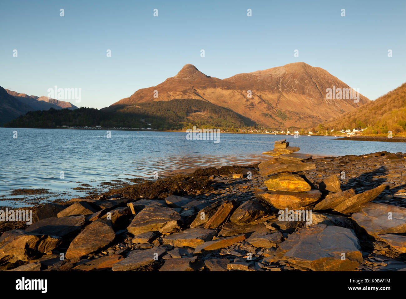 Pap von Glencoe Mountain, Glencoe, Schottland, UK Stockfoto