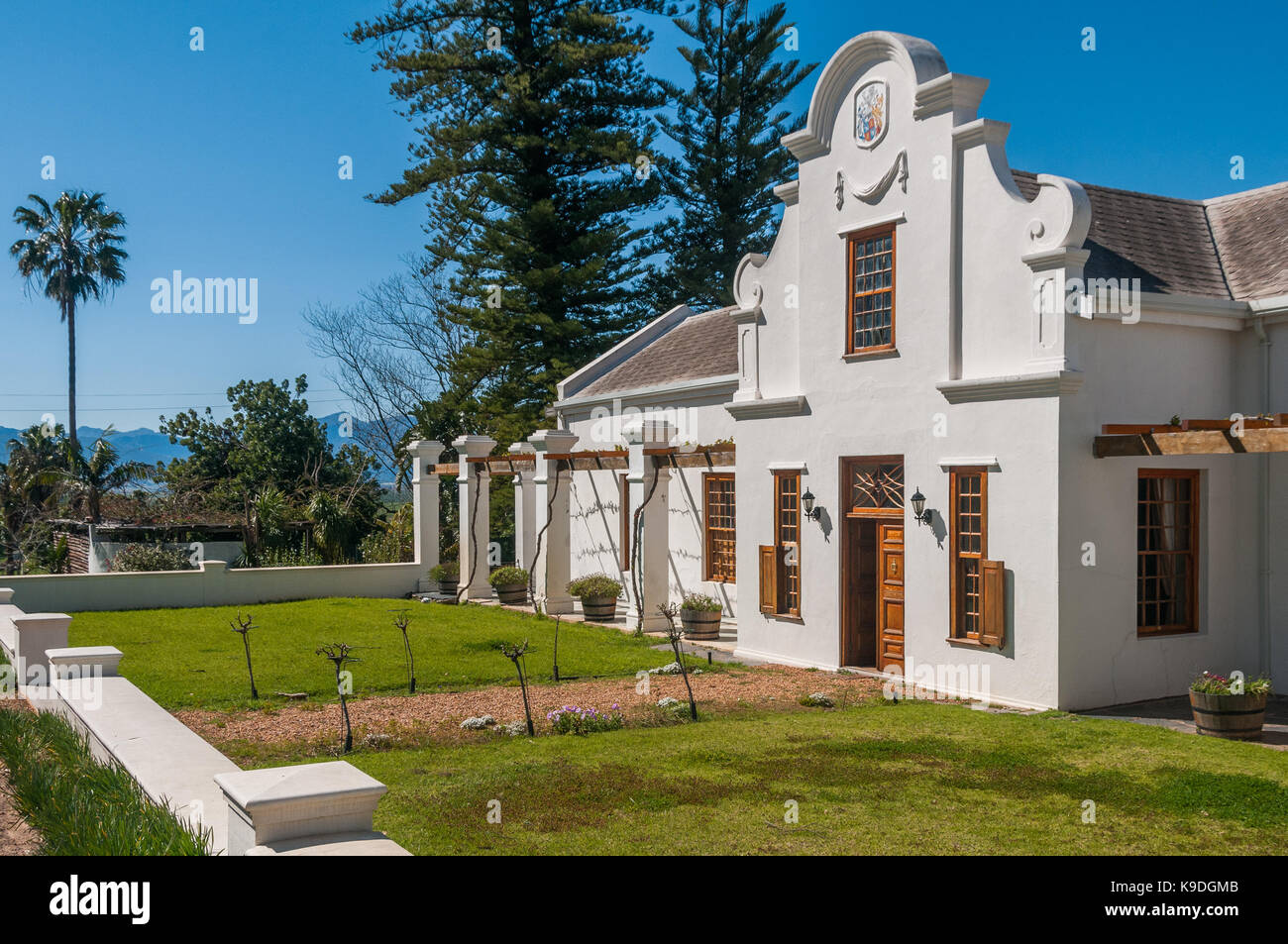Scali Winery, Swartland, Südafrika Stockfoto