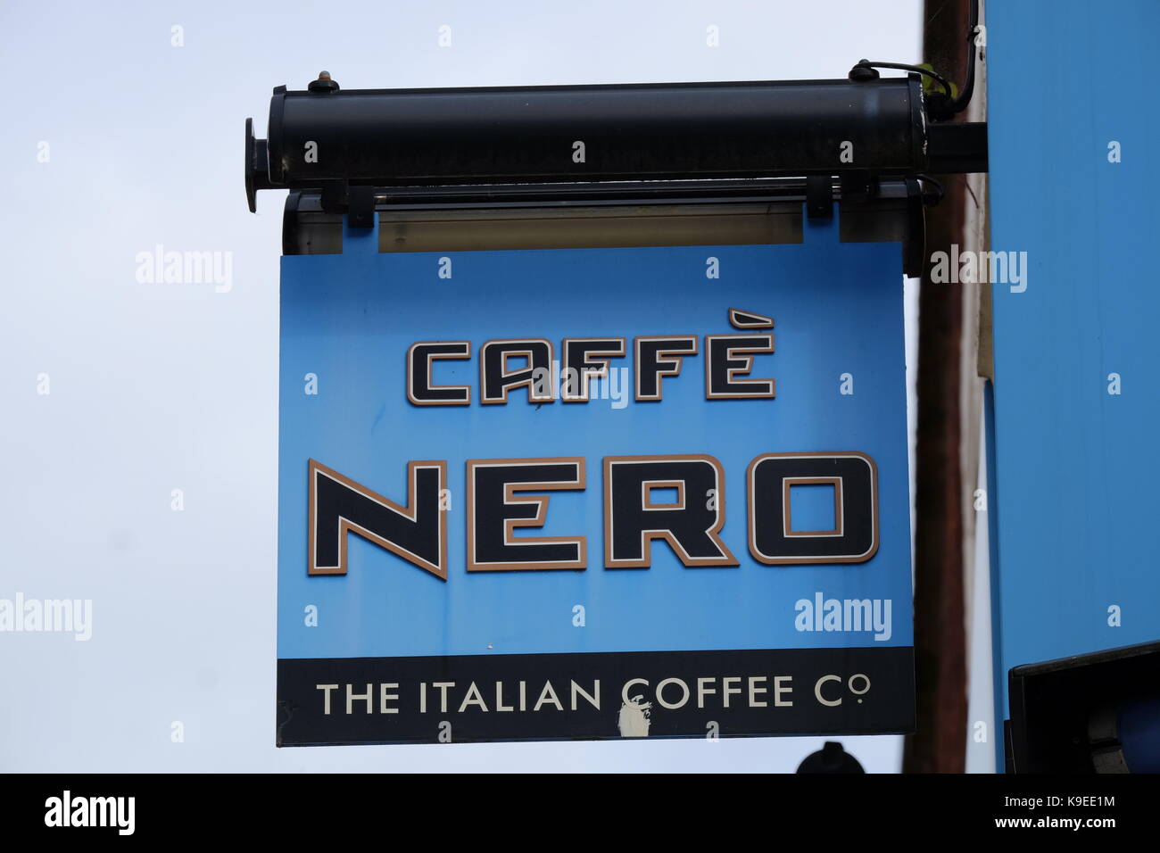 Caffe Nero Stockfoto